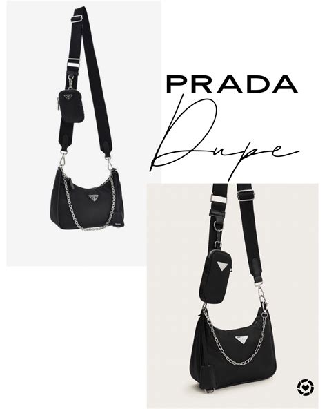 prada straw bag dupe|Prada nylon crossbody bag dupe.